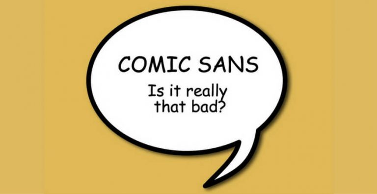 Comic Sans Is It Really That Bad The Paper Blog