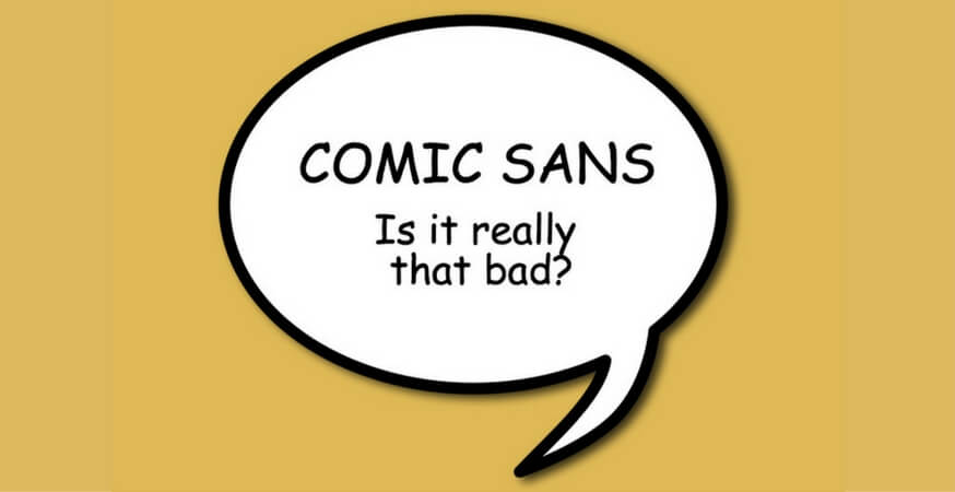 comic sans font