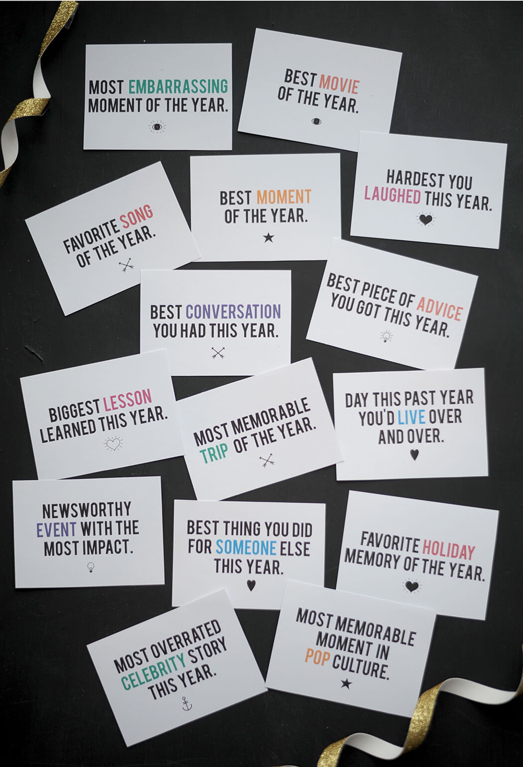 Countdown to Fun: DIY New Year's Eve Decorations and Party Printables ...